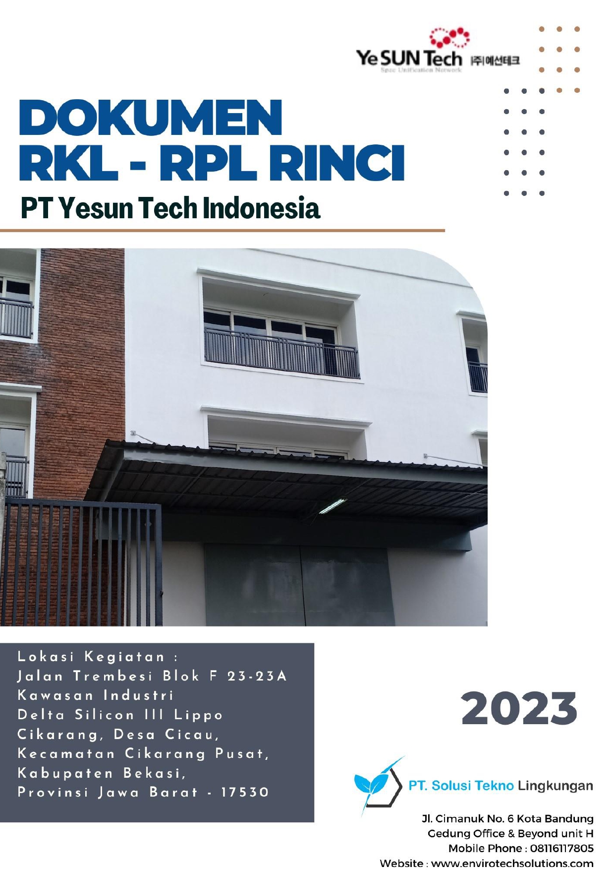 RKL-RPL Rinci PT Yesun Tech Indonesia