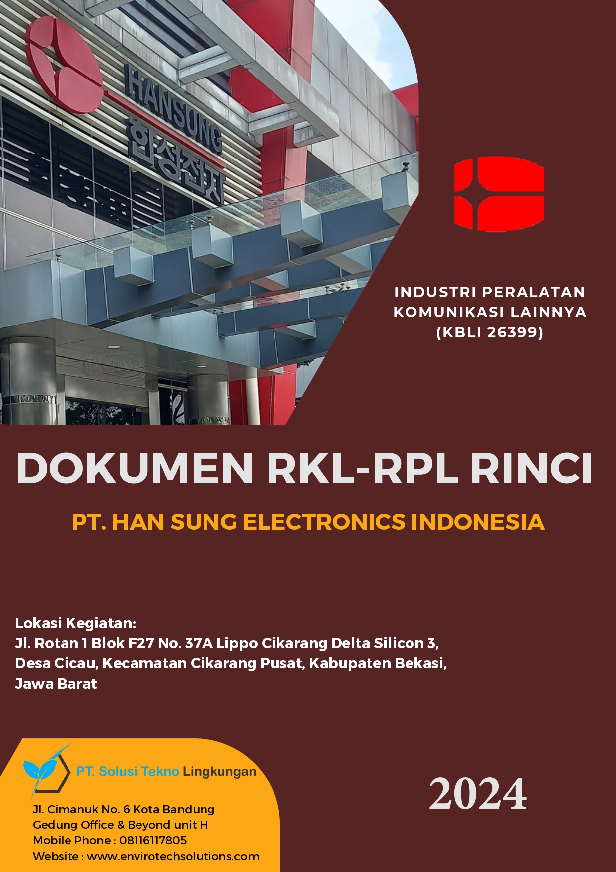 RKL-RPL Rinci PT Han Sung Electronics Indonesia